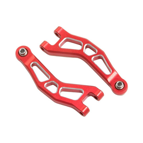Power Hobby Aluminum Front Upper Arms, Red for Arrma Grom PHB6571RED