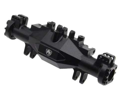 Aluminum Front or Rear Axle Housing Set, Black, for Losi