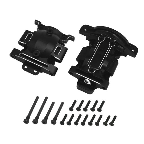 7075 Aluminum Rear Gearbox Black, for Traxxas Mini Maxx 7075 Aluminum Rear Gearbox Black, for Traxxas Mini Maxx