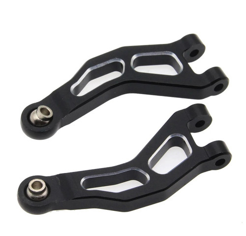 Aluminum Front Upper Arms, Black, for Arrma Mojave Grom