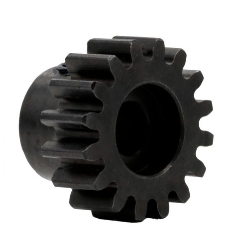 Hardened Steel 15T Mod1 5mm Pinion Gear with 2 Grub Screws