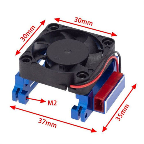 Aluminum Heat Sink High Velocity Cooling Fan Traxxas Aluminum Heat Sink High Velocity Cooling Fan Traxxas