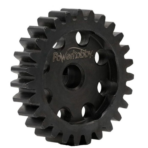 Hardened Steel 25T Mod1 8mm Pinion Gear with 2 Grub Screws Hardened Steel 25T Mod1 8mm Pinion Gear with 2 Grub Screws