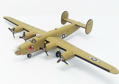 Atlantis Models 1/92 B-24J Bomber Buffalo Bill with Swivel Stand Plastic AANH218