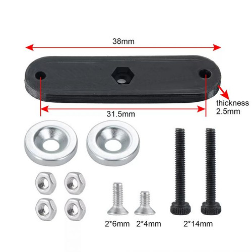 Magnetic Body Post Holder Mount, for Axial SCX24 Jeep / Magnetic Body Post Holder Mount, for Axial SCX24 Jeep /