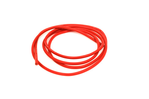 Racers Edge 16 Gauge Silicone Wire, 3' Red RCE1219