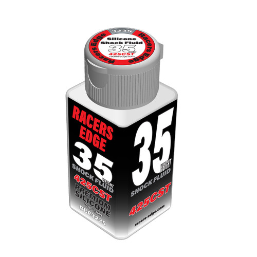 Racers Edge 35 Weight 425cSt 70ml 2.36oz Pure Silicone Shock Oil RCE3235