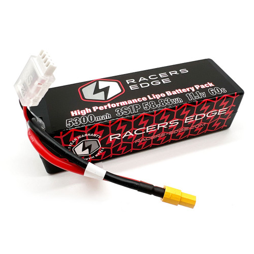 5300mAh 3S 11.1V 60C Hard Case Lipo Battery w/ XT60 Connector 5300mAh 3S 11.1V 60C Hard Case Lipo Battery w/ XT60 Connector