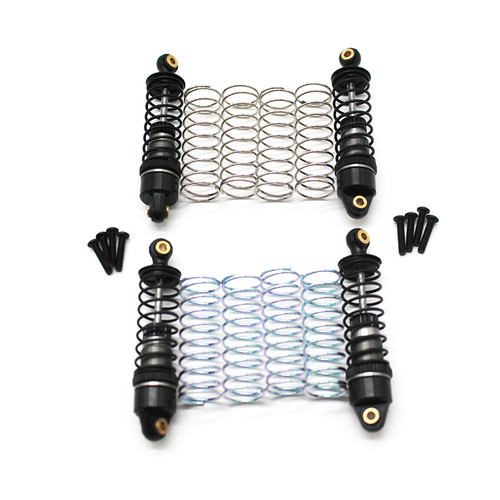 Aluminum Front & Rear Shock Set for BlackZon Slyder Aluminum Front & Rear Shock Set for BlackZon Slyder