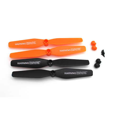 Rage R/C Propeller Set w/Screws, Orange & Black (2ea); Stinger 3.0 RGR4561