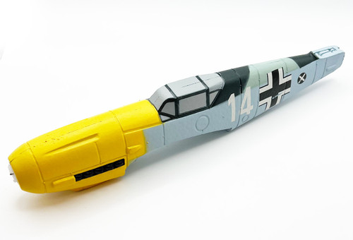 Fuselage with Motor & Gearbox; Bf 109