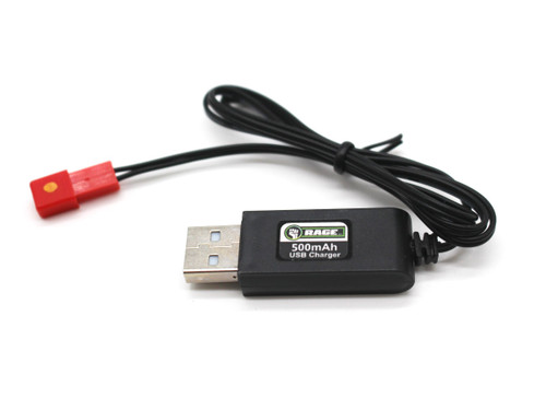 500mA 1S USB Charger with JST Plug 500mA 1S USB Charger with JST Plug
