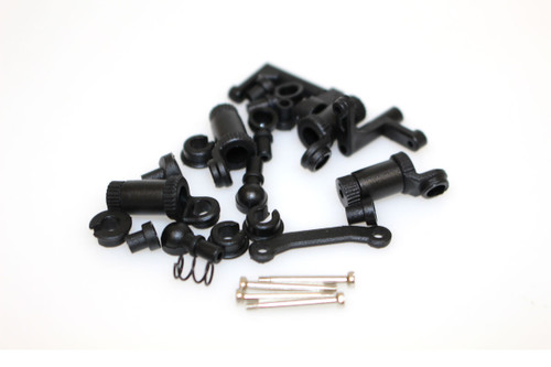 Rage R/C Shock & Steering Assemblies; Mini Trek RGRC2459