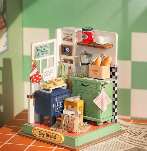 Rolife Afternoon Baking Time DIY Miniature House Rolife Afternoon Baking Time DIY Miniature House