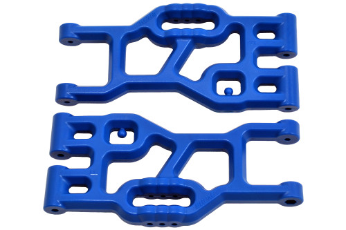 RPM R/C Products Front Lower A-Arms for the Associated MT8, Blue RPM70205