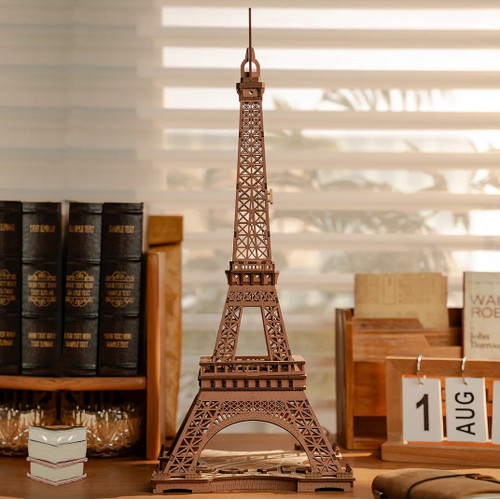 Night of the Eiffel Tower 3D Wooden Puzzle Night of the Eiffel Tower 3D Wooden Puzzle