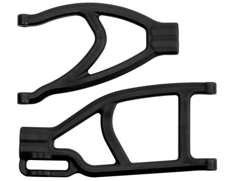 RPM R/C Products EXTENDED LEFT REAR A-ARMS FOR THE TRAXXAS SUMMIT & REVO BLK RPM70432