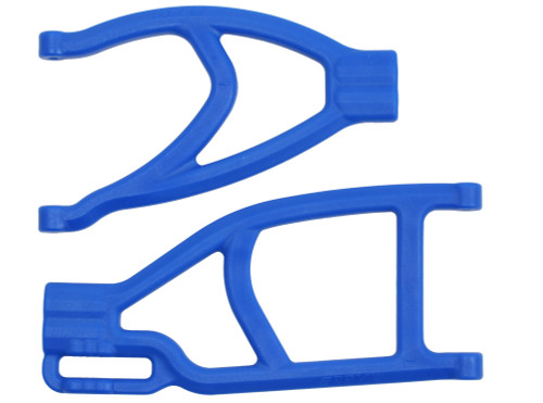 EXTENDED LEFT REAR A-ARMS FOR THE TRAXXAS SUMMIT & REVO BLUE EXTENDED LEFT REAR A-ARMS FOR THE TRAXXAS SUMMIT & REVO BLUE