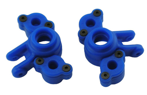 RPM R/C Products BLUE AXLE CARRIERS 1/16 REVO/ SLASH (2) RPM73165