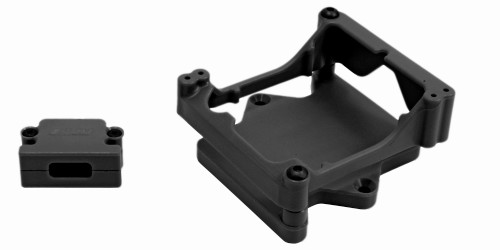 Black ESC Cage for the Castle Sidewinder 4 ESC Black ESC Cage for the Castle Sidewinder 4 ESC