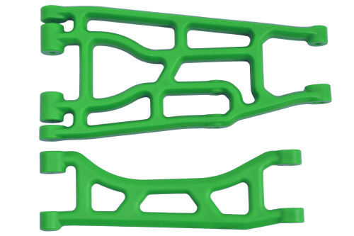Upper & Lower A-arms for the Traxxas X-Maxx, Green Upper & Lower A-arms for the Traxxas X-Maxx, Green