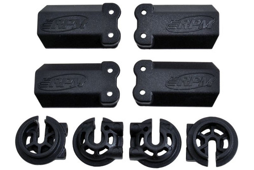 Shock Shaft Guards, for Traxxas GTR Shocks, Set of 4 Shock Shaft Guards, for Traxxas GTR Shocks, Set of 4