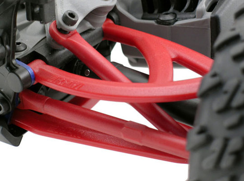 RPM R/C Products RED REAR UP/LOW ARMS 1/16 E REVO RPM80609