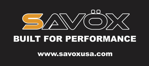 Savox Savox Servo Banner 24"x48" SAVBANNER