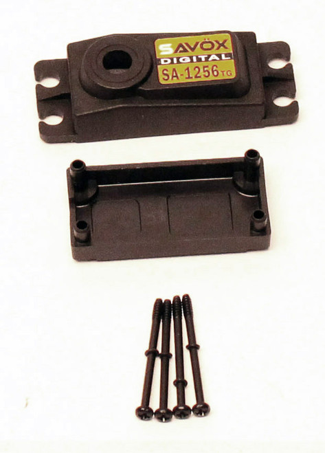 Savox Top & Bottom Servo Case with Screws for SA1256TG SAVSCSA1256TG