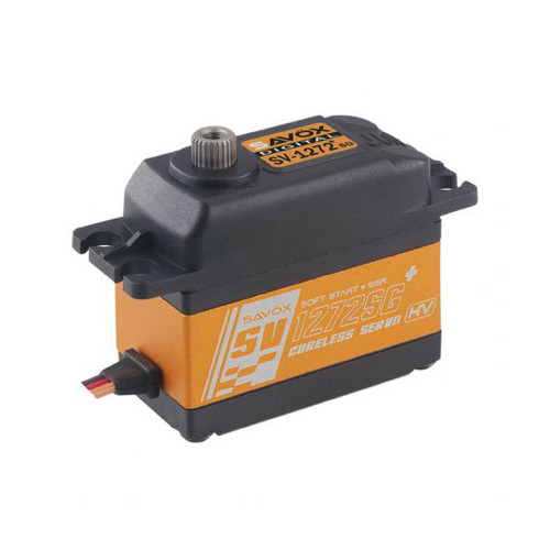 Savox High Voltage Coreless Digital Servo .09sec/555.5oz @ 8.4V SAVSV1272SGP