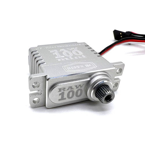 Reef's RC - RAW 100 Mini Servo Programmable Reef's RC - RAW 100 Mini Servo Programmable