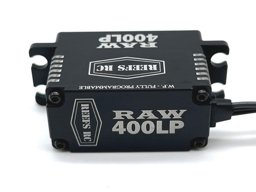 REEFS RC RAW 400 Standard Digital Metal Gear Waterproof Programmable Servo, Black REEFS RC RAW 400 Standard Digital Metal Gear Waterproof Programmable Servo, Black