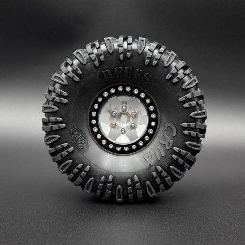 1.9 "Granite" Aluminum Beadlock Wheels w/Reef Hubs 1.9 "Granite" Aluminum Beadlock Wheels w/Reef Hubs