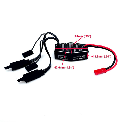 8.4V E-Z Dual Servo BEC