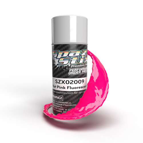 Hot Pink Fluorescent Aerosol Paint, 3.5oz Can Hot Pink Fluorescent Aerosol Paint, 3.5oz Can