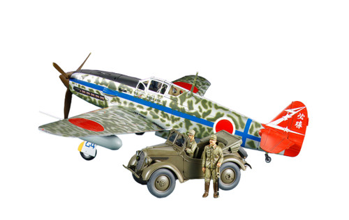 1/48 Kawasaki Ki-61-Id Hien (Tony) & 4x4 Light Vehicle 1/48 Kawasaki Ki-61-Id Hien (Tony) & 4x4 Light Vehicle