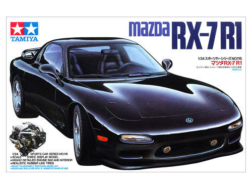 Tamiya - Mazda RX-7 R1, Plastic Model Tamiya - Mazda RX-7 R1, Plastic Model