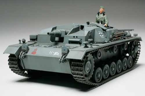 1/35 German Sturmgueschutz III Ausfb Tank Plastic Model Kit 1/35 German Sturmgueschutz III Ausfb Tank Plastic Model Kit