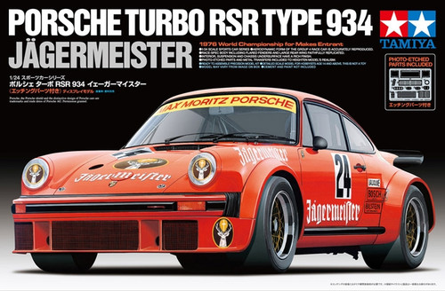 1/24 Porsche Turbo RSR Type 934 Plastic Model Kit