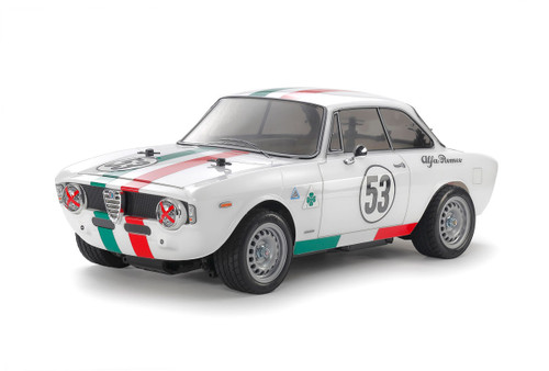 RC Alfa Romeo Giulia Sprint, MB-01 GTA White Painted Body RC Alfa Romeo Giulia Sprint, MB-01 GTA White Painted Body