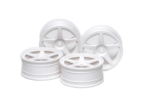 Tamiya RC 24mm 5-Spoke Wheels 4pcs TAM53471