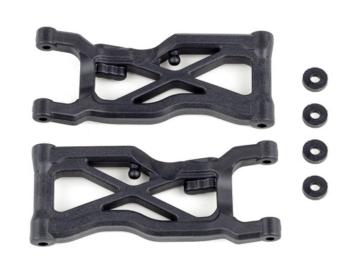 Team Associated FT Rear Suspension Arms, Carbon ASC92409
