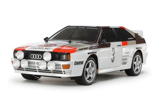 RC Audi Quattro A2 Rally Car Kit, TT-02 Chassis RC Audi Quattro A2 Rally Car Kit, TT-02 Chassis