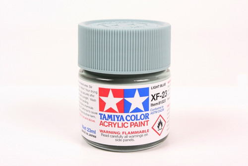 Acrylic XF-23 Light Blue Paint 23ml Bottle Acrylic XF-23 Light Blue Paint 23ml Bottle