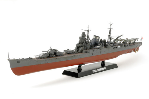 Tamiya 1/350 Japanese Heavy Cruiser Chikuma Plastic Model TAM78027