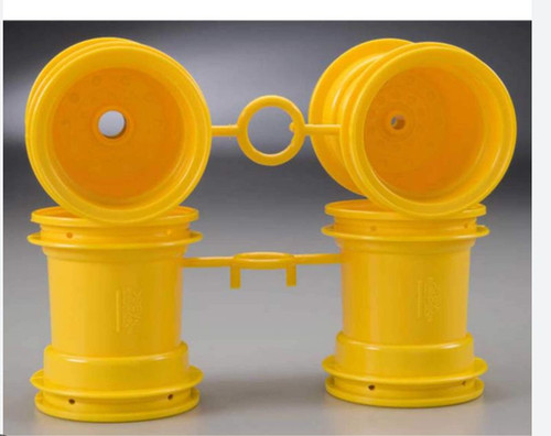 Tamiya RC Wheel Bag: 58070/63 (4pcs), Yellow TAM9335036