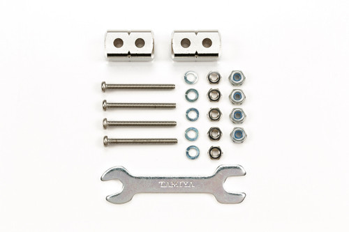 JR Short Mass Damper Block, 8x8x14mm, Silver, LTD JR Short Mass Damper Block, 8x8x14mm, Silver, LTD