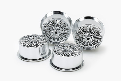JR Wire Spoke Wheels, Silver Plated for LP Tires JR Wire Spoke Wheels, Silver Plated for LP Tires