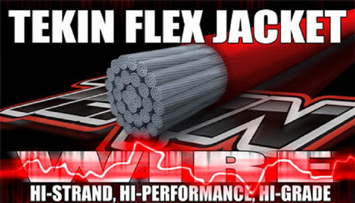 Tekin FlexWire 12awg Silicon Power Wire 3' Black TEKTT3013