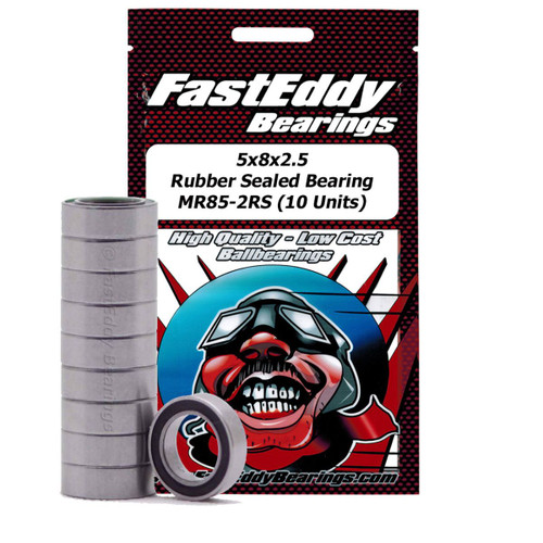 Team FastEddy Tamiya 850 Rubber Sealed Replacement Bearing 5x8x2.5 TFE2554